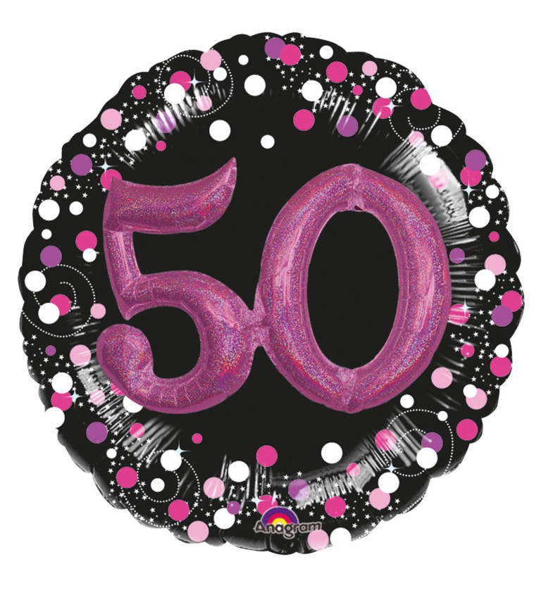 3D fóliový balón 50