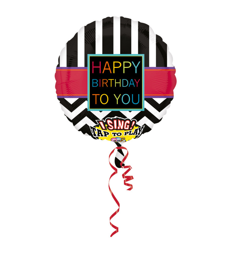 Spievajúci balónik - happy birthday to you