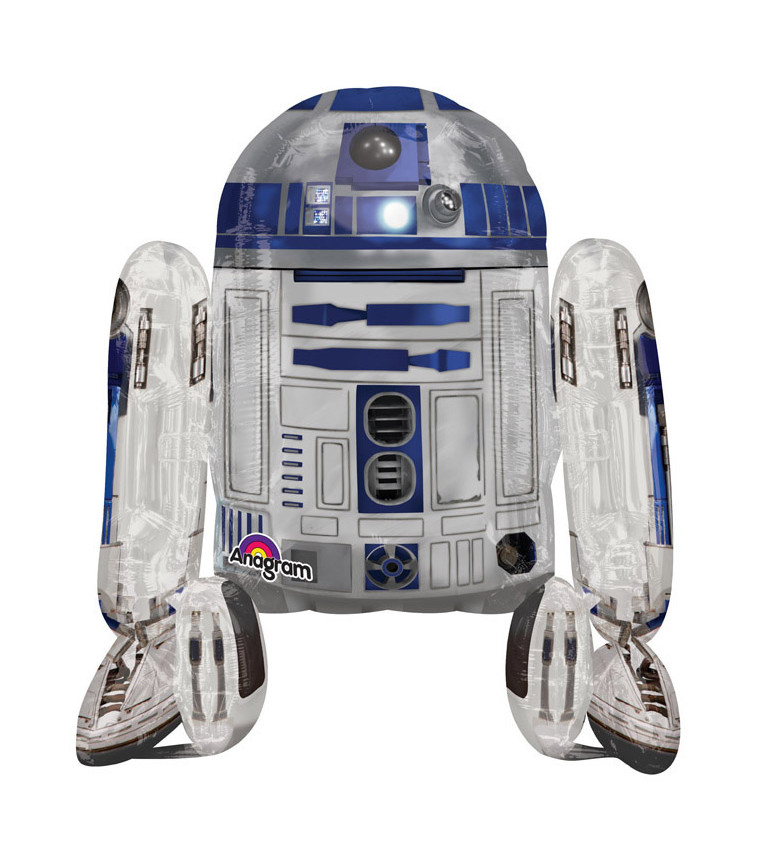 Fóliový balónik - R2D2 chodiaci