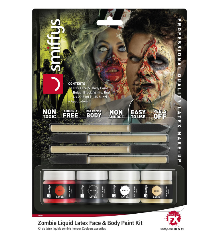 Sada make-upu Zombie