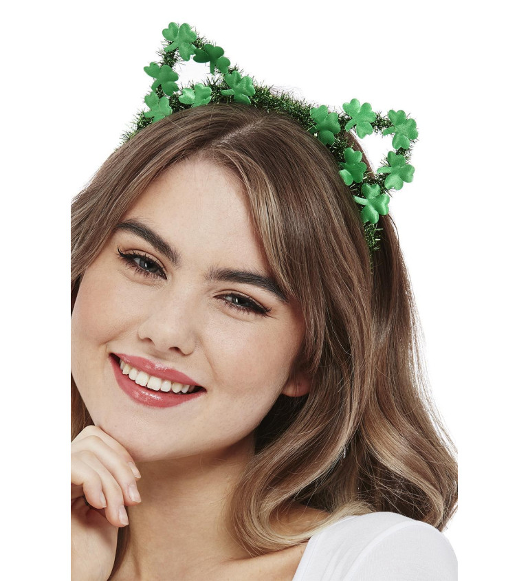 Čelenka s uškami - Svätý Patrik