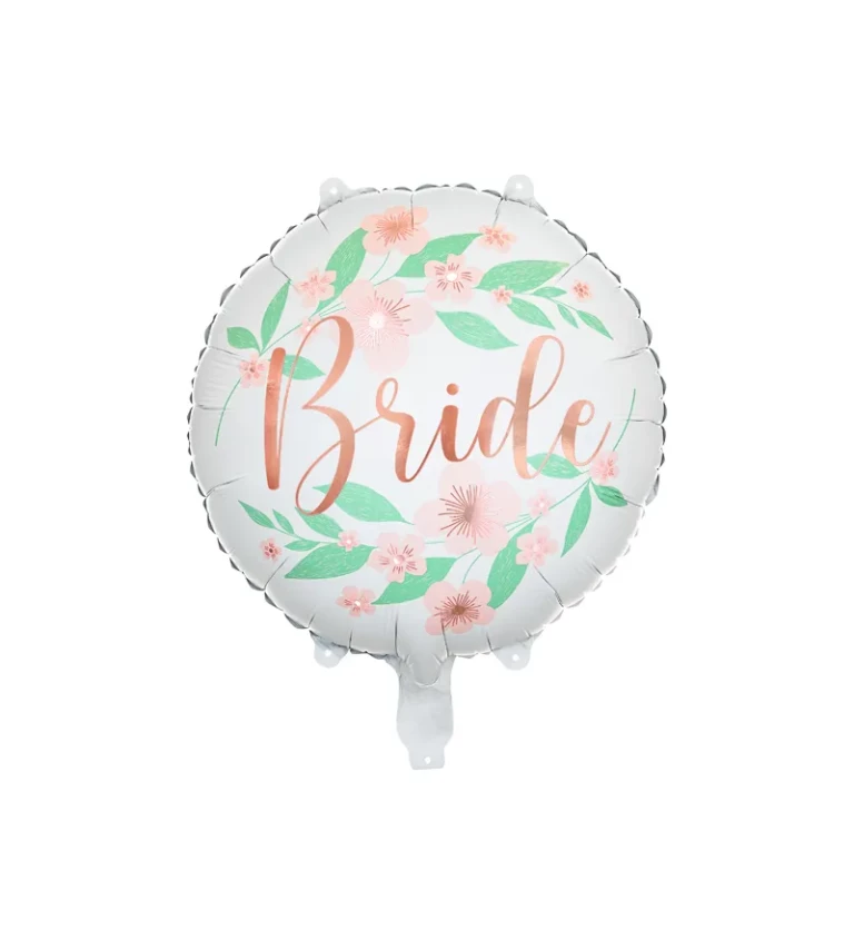 Fóliový balónik Flower Bride