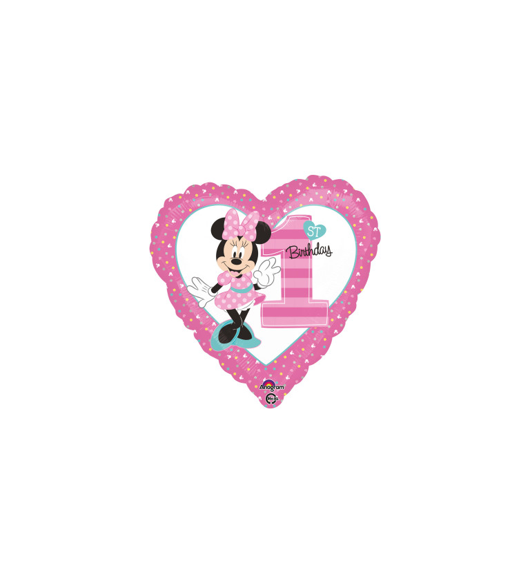 Balónik na 1. narodeniny Minnie