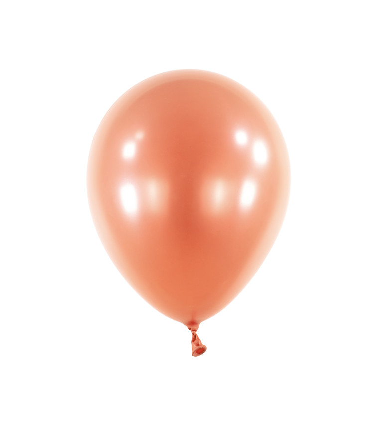 Latexové balóniky 35 cm perleťové, ružové, 10 ks