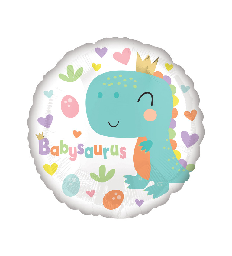 Fóliový balón Babysaurus