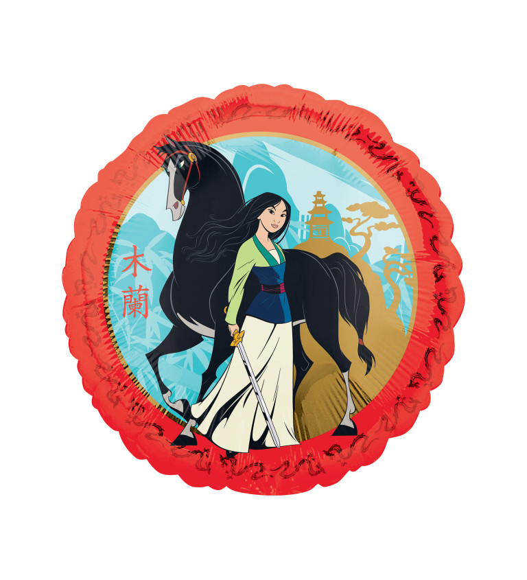 Fóliový balón Mulan