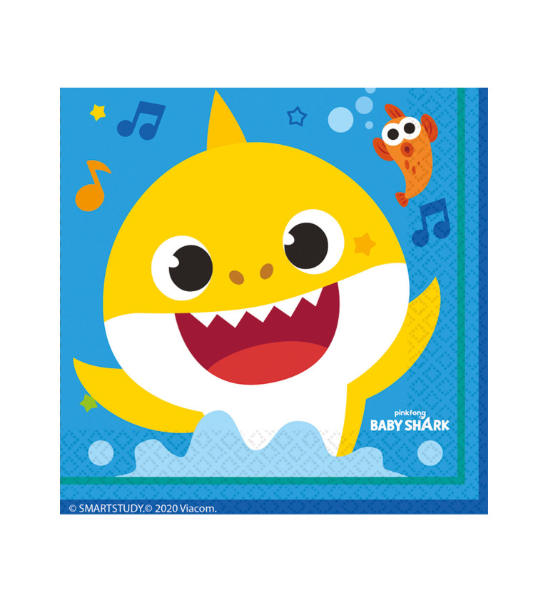 Obrúsky - baby shark