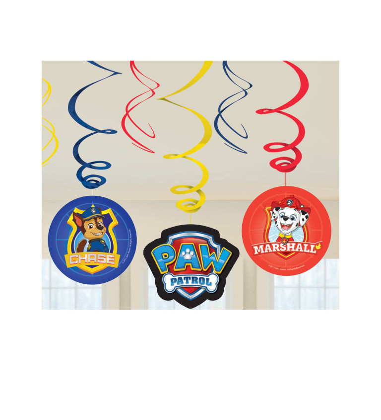 Špirály Paw Patrol