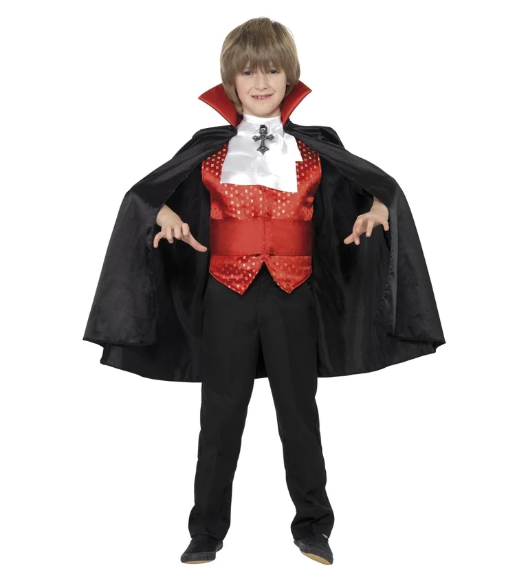 Detský kostým na Halloween gróf Dracula