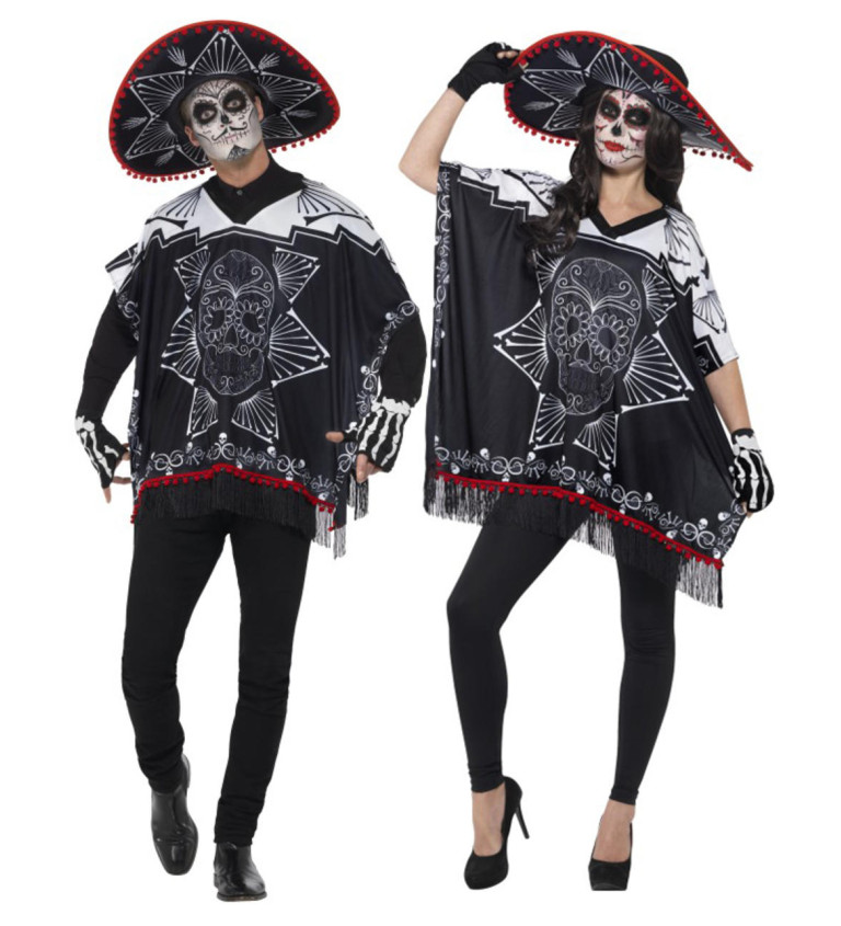 Unisex kostým - Mexické Poncho