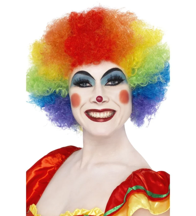 Pánska parochňa Afro - farebná