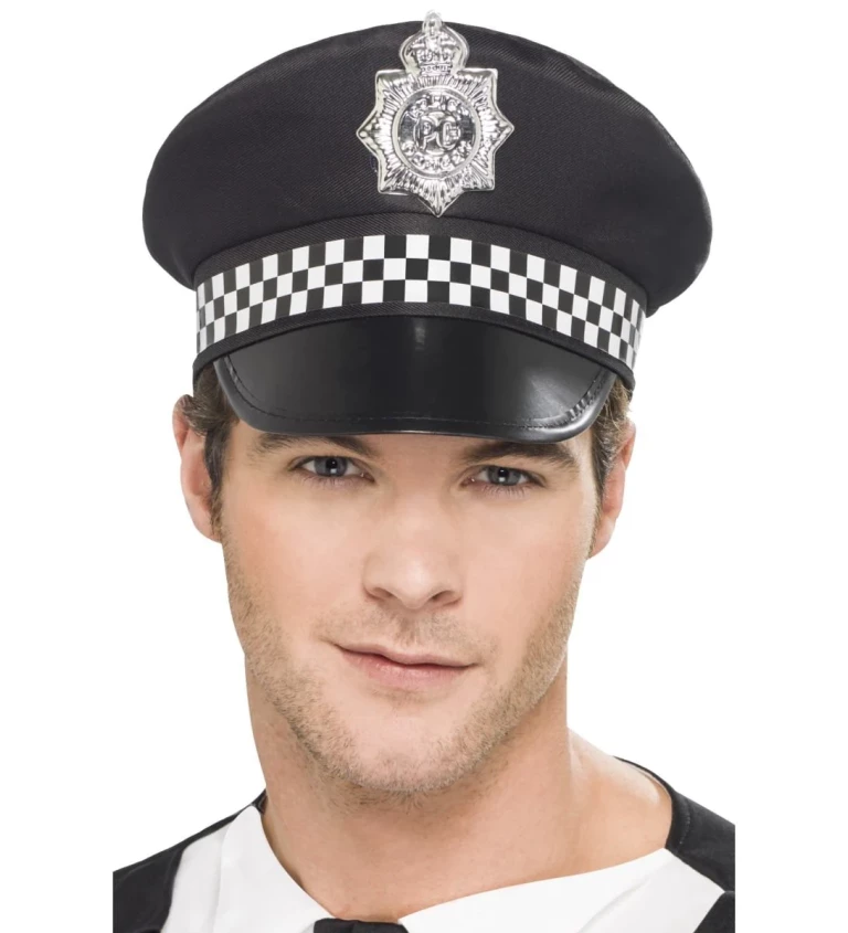 Klasická čiapka pre policajtov