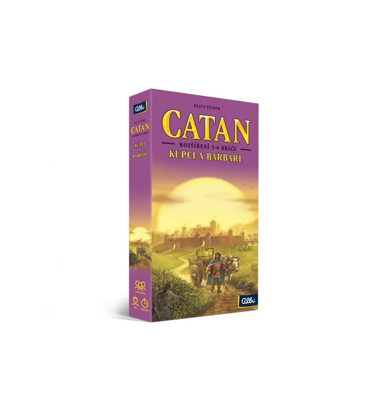 Stolová hra - Catan - Obchodníci a barbari - 5-6 hráčov