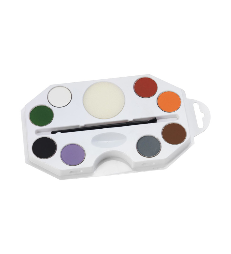 Paleta farieb na tvár - 8ks