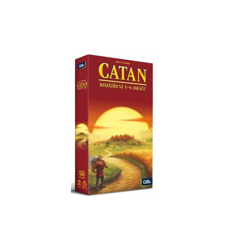 Spoločenská hra - Catan - pre 5-6 hráčov