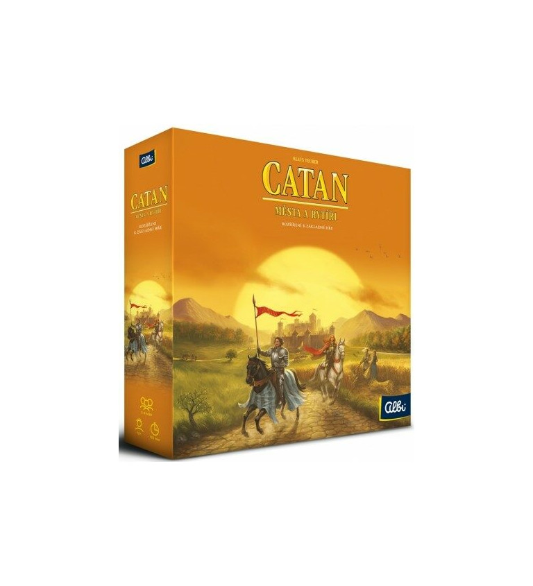 Stolová hra - Catan - Mestá a rytieri
