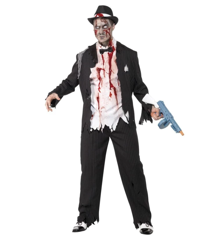 Pánsky kostým - Zombie gangster
