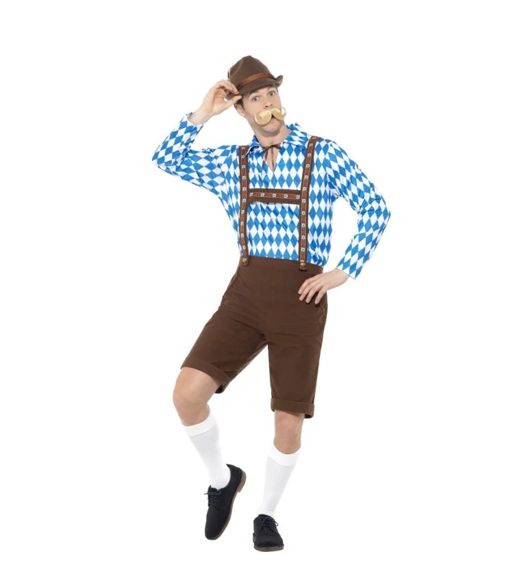 Pánsky kostým - Blue Bavarian