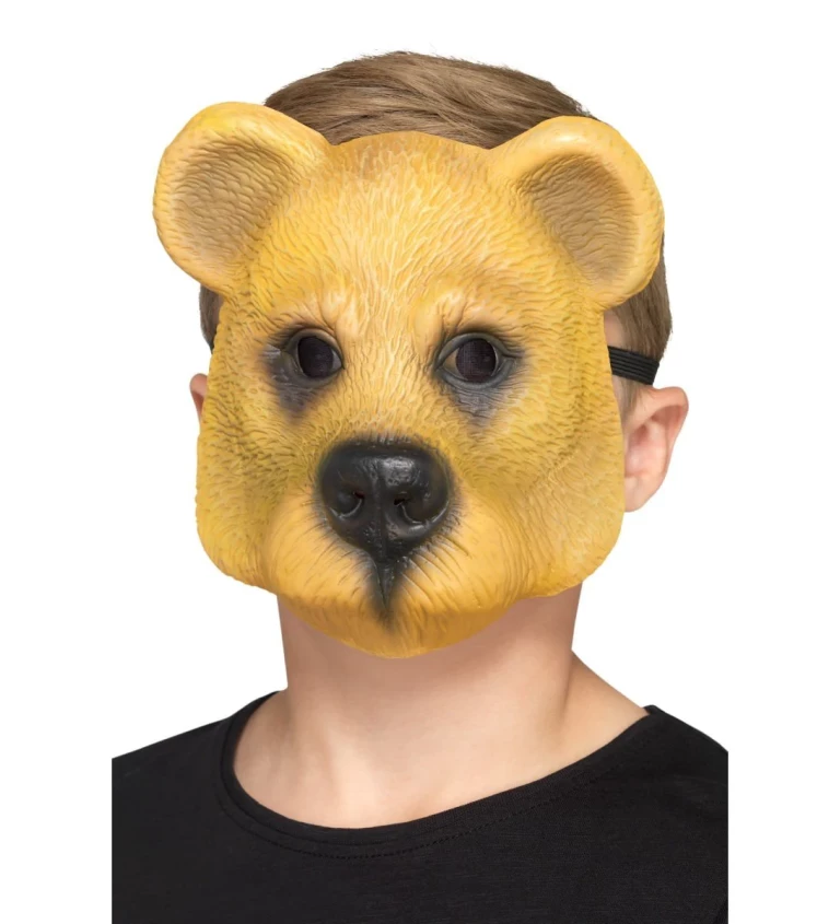 Detská maska medveďa