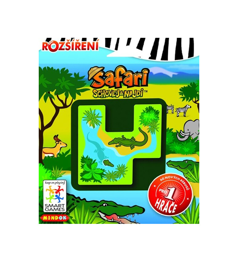 Stolová hra - Safari - schovaj a