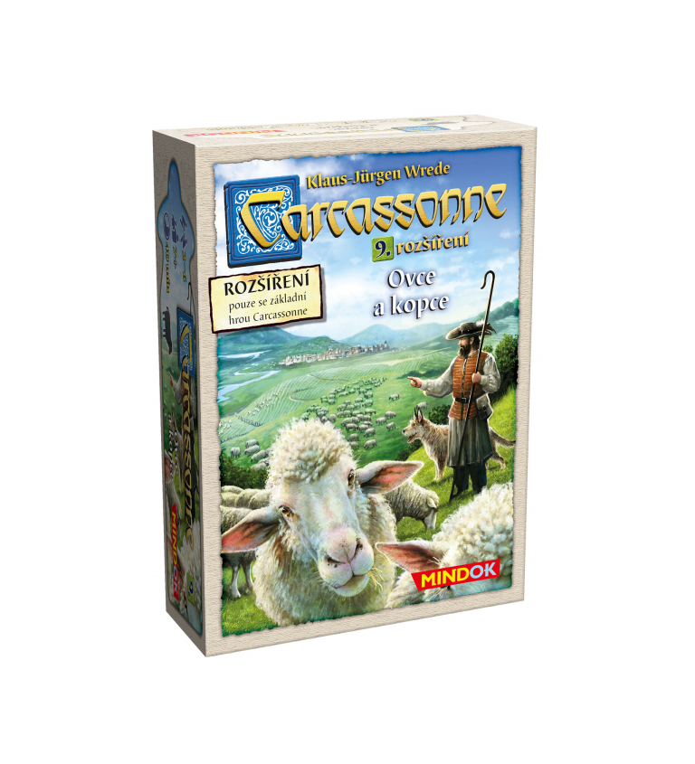 Stolová hra - Carcassonne Ovce a kopce