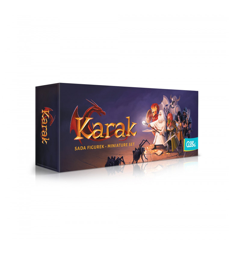 Stolový variant hry - Karak - sada 6 figúrok