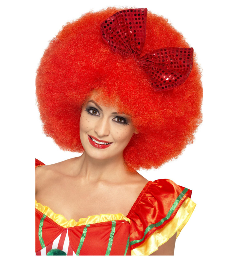 Dámska parochňa Afro - klaun