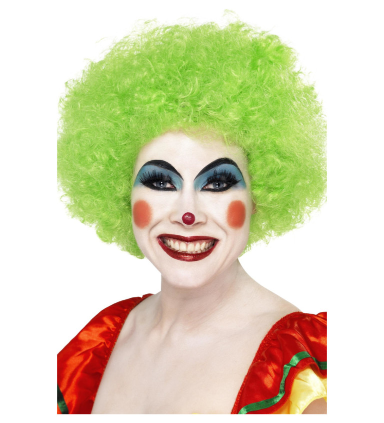 Dámska parochňa Afro - zelená