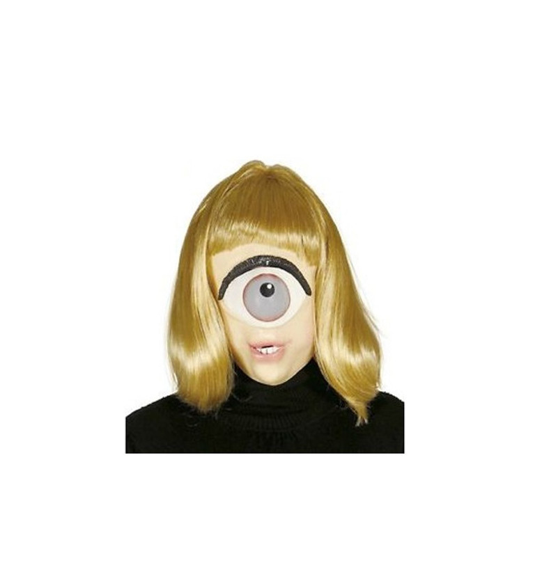 Vtipná maska s vlasmi