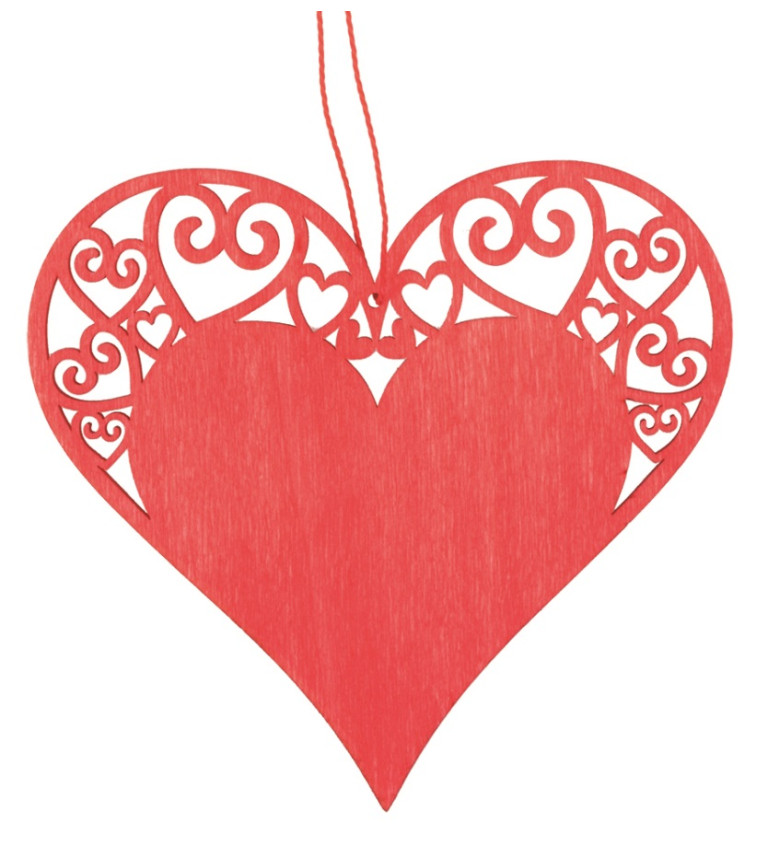 Srdiečko - Drevené