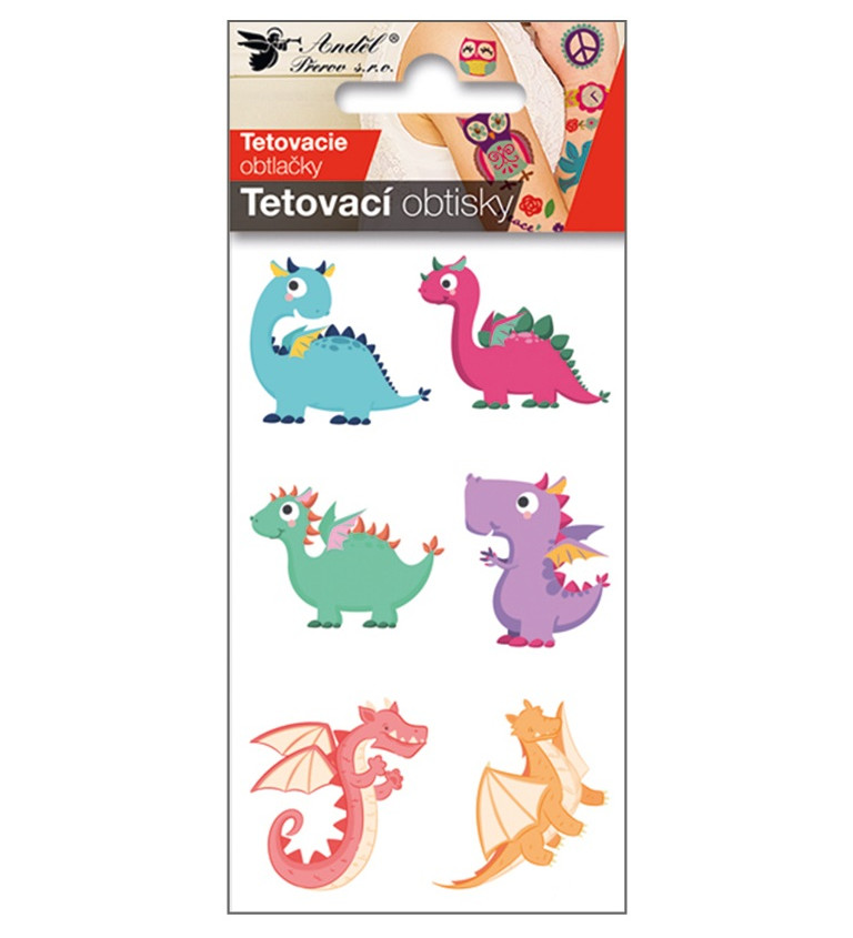 Tetovanie dinosaury