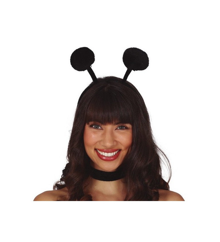 Čelenka s farebnými pompónmi