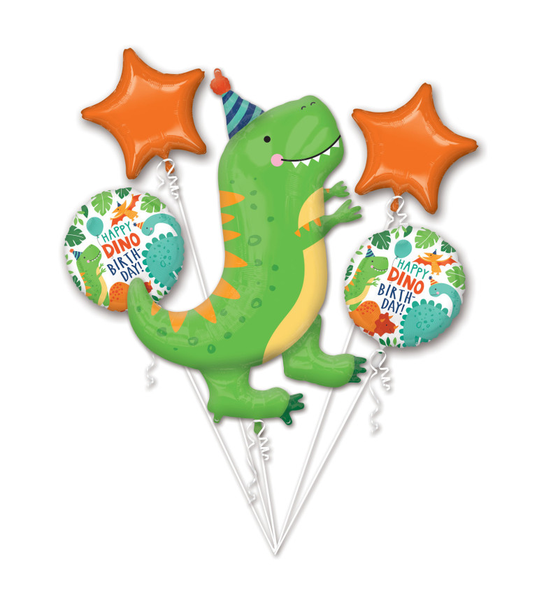 Dinosaurie balónky set