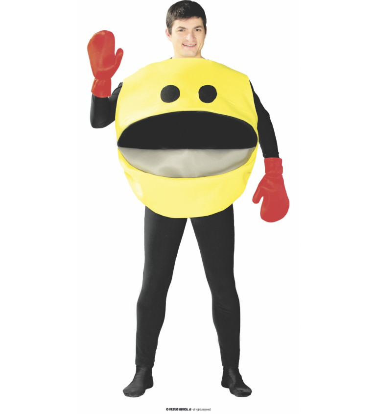 Pánsky kostým duch žltý