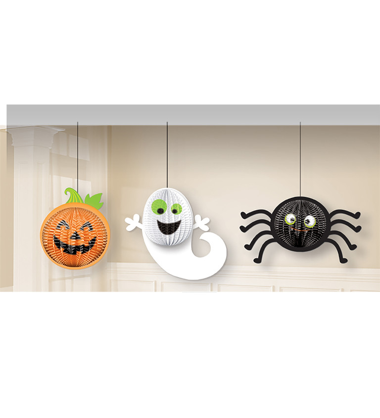Závesné dekorácie Halloween
