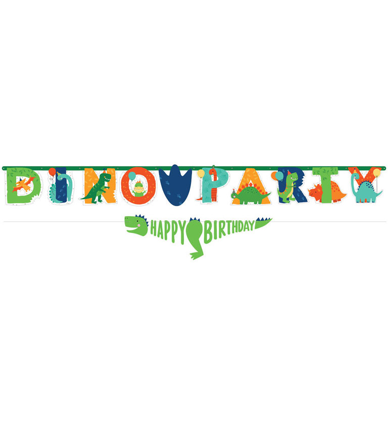 Girlandový dinosaurus