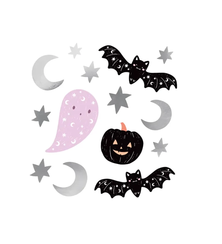 Halloweenske Samolepky