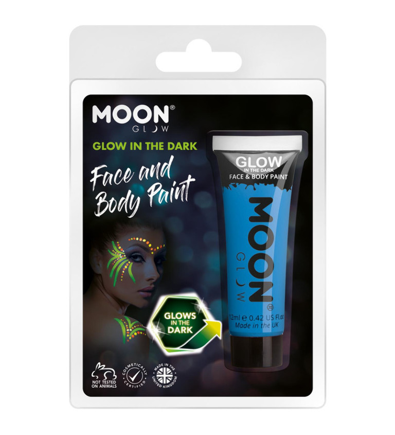 UV modrá farba