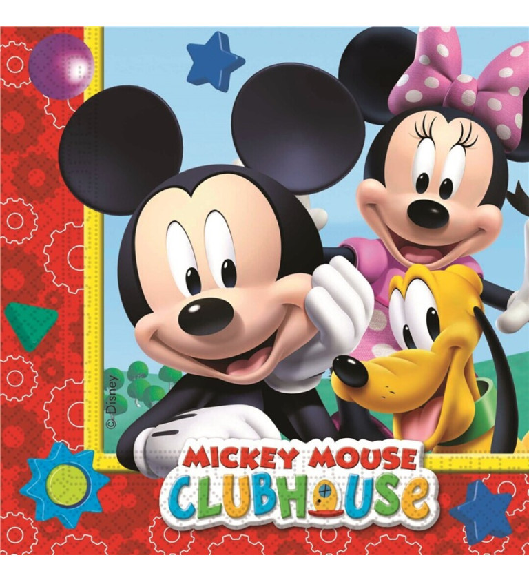 Servítky - Mickey Mouse