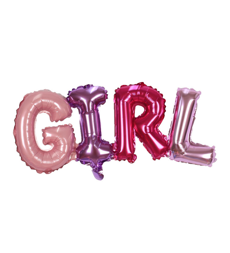 Fóliový balónik - Girl