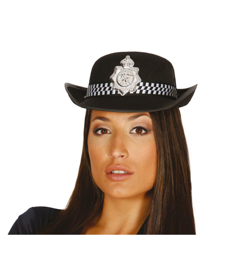 Plstený klobúk policajta