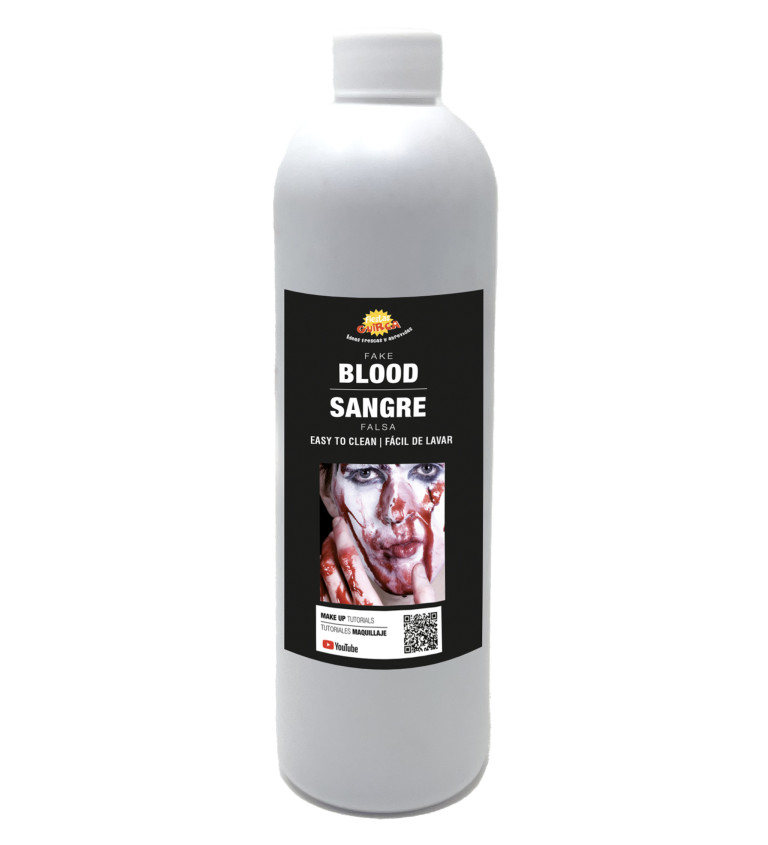 Fľaša na zmývateľnú krv - 475ml