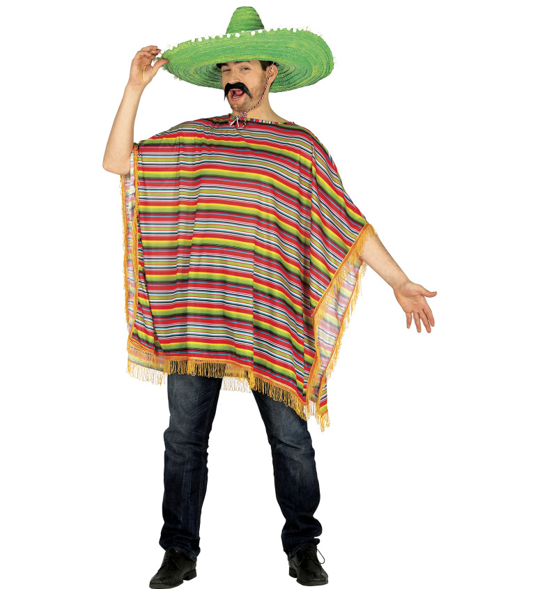 Pánsky kostým - mexické pončo