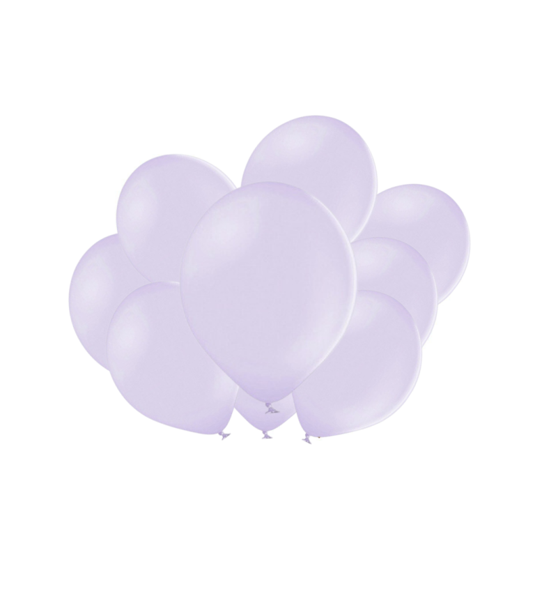 Latexové balóniky strong pastelové lila 30 cm 10 ks