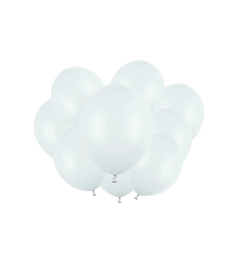Latexové balóniky strong pastelové svetlomodré 30 cm 10 ks