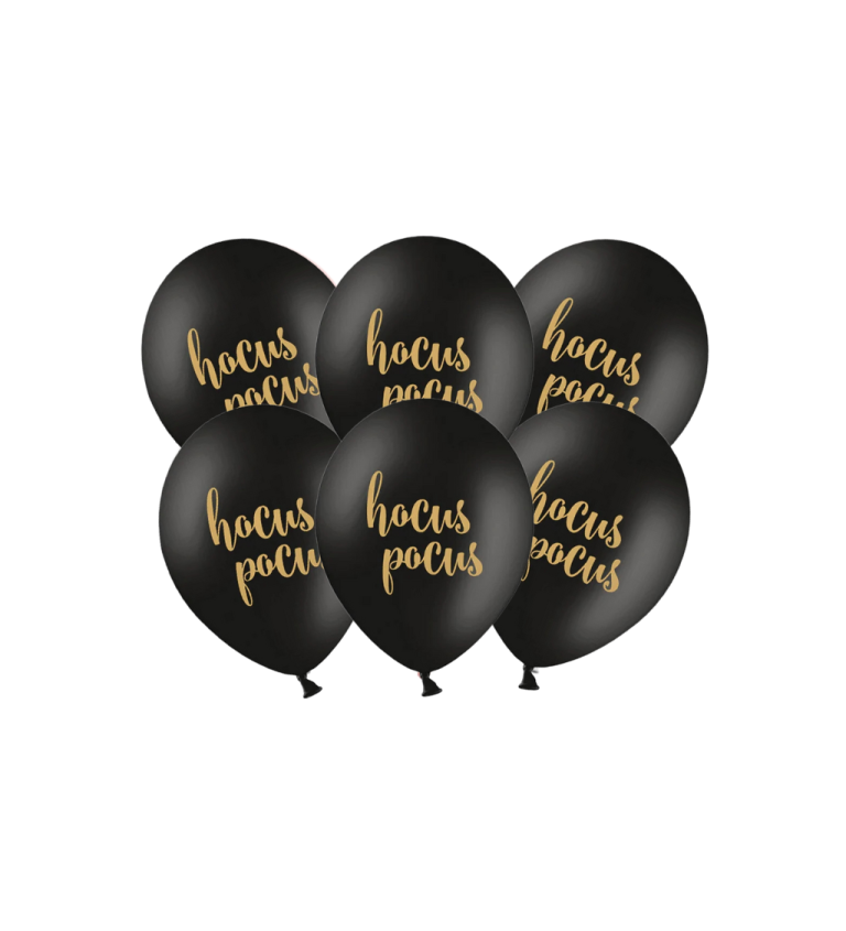 Latexové balóniky strong pastelové Hocus Pocus 6 ks