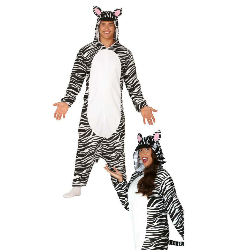 Pánsky kostým Zebra