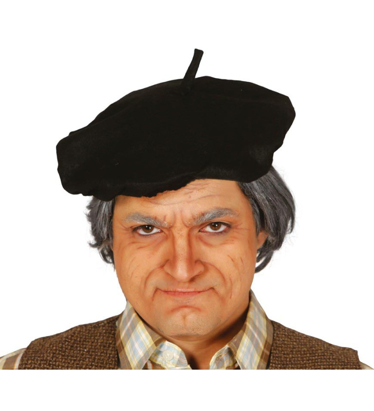 Baretka - čierna