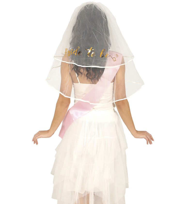 „Bride to be“ závoj