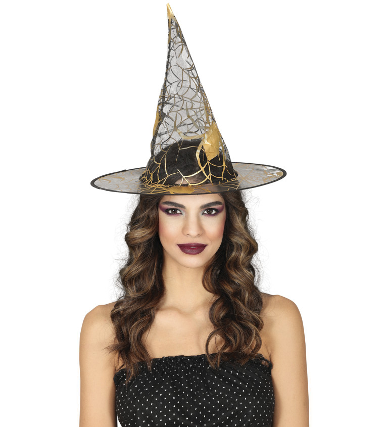 Klobúk pre čarodejnicu - priehľadný